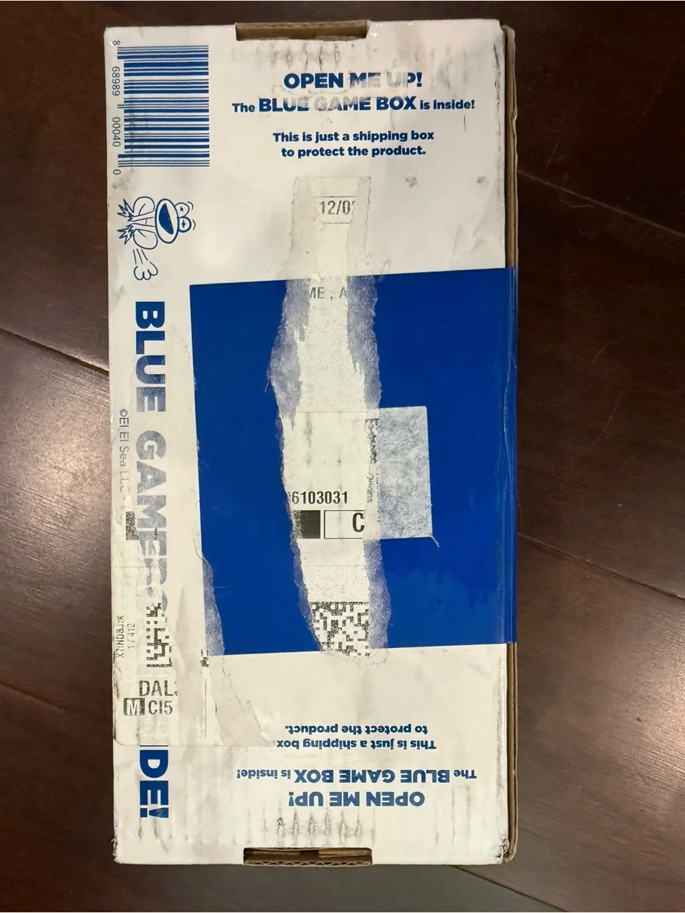 Kids Against Maturity Core Game Box - White with Blue Print